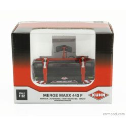   KUHN  MERGE MAAXX 440 F - ANDANATORE A TAPPETO FRONTALE  RED SILVER BLACK