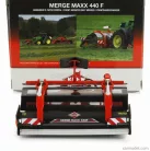 KUHN  MERGE MAAXX 440 F - ANDANATORE A TAPPETO FRONTALE  RED SILVER BLACK