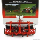 KUHN  MERGE MAAXX 440 F - ANDANATORE A TAPPETO FRONTALE  RED SILVER BLACK