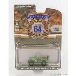 JEEP  WILLYS MB US ARMY 1942  MILITARY GREEN