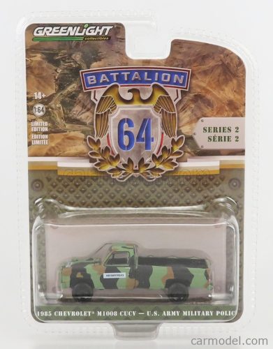 CHEVROLET  M1008 PICK-UP OPEN CUCV MILITARY POLICE 1985  CAMOUFLAGE