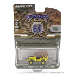JEEP  WILLYS MB 545th MILITARY POLICE COMPANY 1949  YELLOW