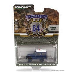 JEEP  DJ-5 U.S. AIR FORCE POLICE 1971  BLUE WHITE