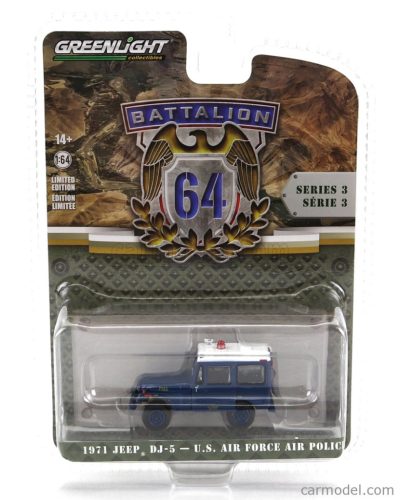 JEEP  DJ-5 U.S. AIR FORCE POLICE 1971  BLUE WHITE