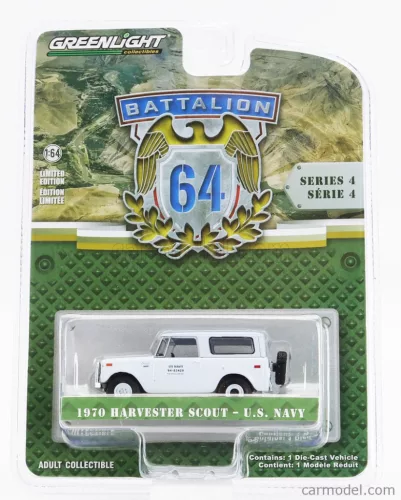 INTERNATIONAL  HARVESTER SCOUT USA NAVY MILITARY 1970  LIGHT BLUE