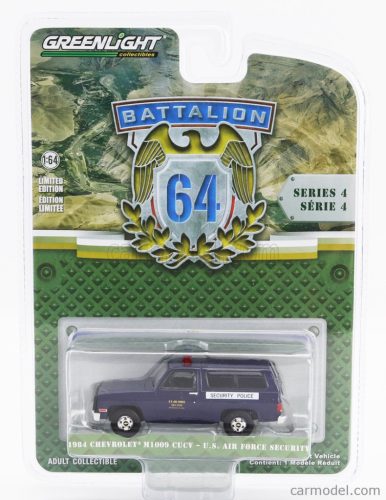 CHEVROLET  M1009 CUCV USA AIR FORCE MILITARY POLICE 1984  BLUE