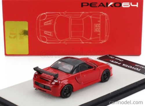 TOYOTA  MR2-S SPIDER CABRIOLET CLOSED 2000  RED BLACK