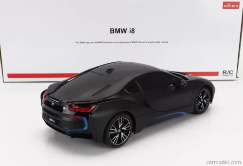BMW  i8 COUPE 2018  MATT BLACK - távirányítós autó