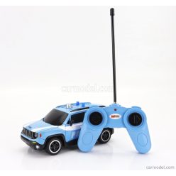   JEEP  RENEGADE POLICE 2017  LIGHT BLUE WHITE - távirányítós autó