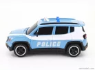 JEEP  RENEGADE POLICE 2017  LIGHT BLUE WHITE - távirányítós autó