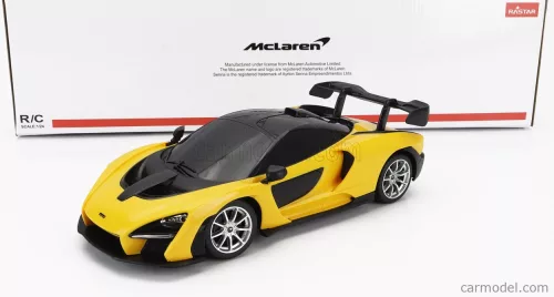 McLAREN  SENNA 2018  YELLOW BLACK - távirányítós autó