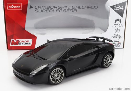 LAMBORGHINI  GALLARDO SUPERLEGGERA 2007  BLACK - távirányítós autó