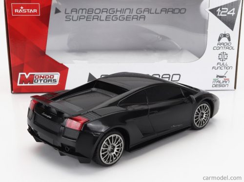 LAMBORGHINI  GALLARDO SUPERLEGGERA 2007  BLACK - távirányítós autó