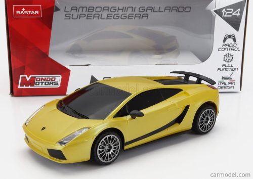 LAMBORGHINI  GALLARDO SUPERLEGGERA 2007  YELLOW - távirányítós autó