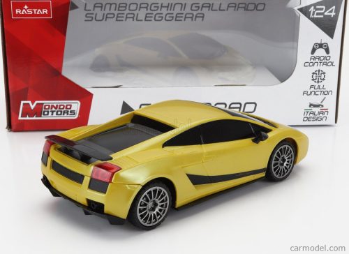 LAMBORGHINI  GALLARDO SUPERLEGGERA 2007  YELLOW - távirányítós autó