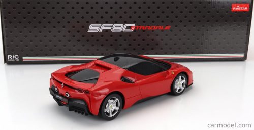 FERRARI  SF90 STRADALE HYBRID 1000hp 2019  RED - TÁVIRÁNYÍTÓS AUTÓ