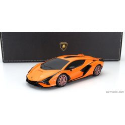   LAMBORGHINI  SIAN FKP 37 HYBRID 2020  ORANGE BLACK - TÁVIRÁNYÍTÓS AUTÓ