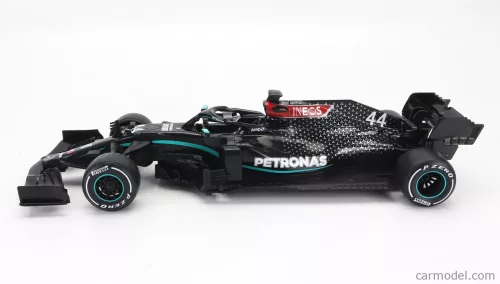 MERCEDES GP  F1  W12 MERCEDES M12 EQ POWER+ TEAM AMG PETRONAS MOTORSPORT FORMULA ONE N 44 SEASON 2021 LEWIS HAMILTON  BLACK GREEN - távirányítós autó