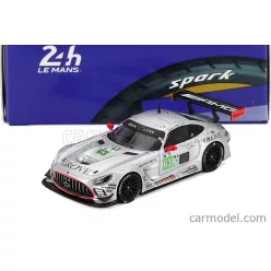   MERCEDES BENZ  AMG GT3 EVO 6.2L V8 TEAM IRON LYNX N 63 24h LE MANS 2025 BRENTON GROVE - STEPHEN GROVE - LUCA STOLZ  SILVER