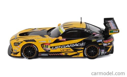 MERCEDES BENZ  AMG GT3 EVO TEAM UPGARAGE N 18 GT300 CLASS SUPER GT 2025 TAKASHI KOBAYASHI - YUTO NOMURA  YELLOW BLACK