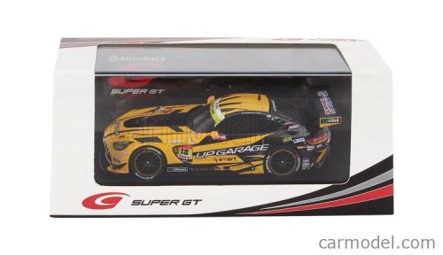 MERCEDES BENZ  AMG GT3 EVO TEAM UPGARAGE N 18 GT300 CLASS SUPER GT 2025 TAKASHI KOBAYASHI - YUTO NOMURA  YELLOW BLACK