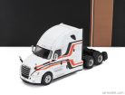 FREIGHTLINER  CASCADIA TRACTOR TRUCK 3-ASSI 2018  WHITE ORANGE BLACK