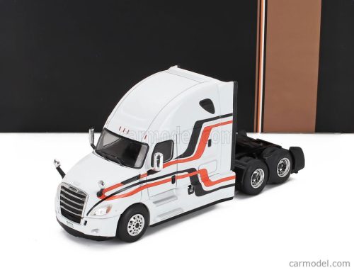 FREIGHTLINER  CASCADIA TRACTOR TRUCK 3-ASSI 2018  WHITE ORANGE BLACK