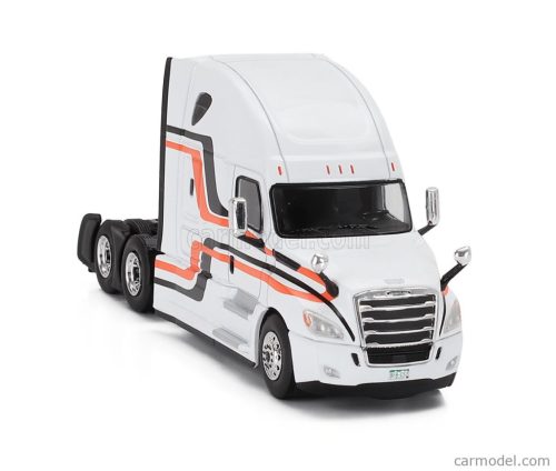 FREIGHTLINER  CASCADIA TRACTOR TRUCK 3-ASSI 2018  WHITE ORANGE BLACK