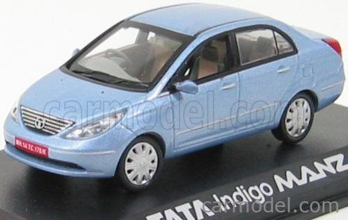 TATA  INDIGO MANZA 2009  LIGHT BLUE MET