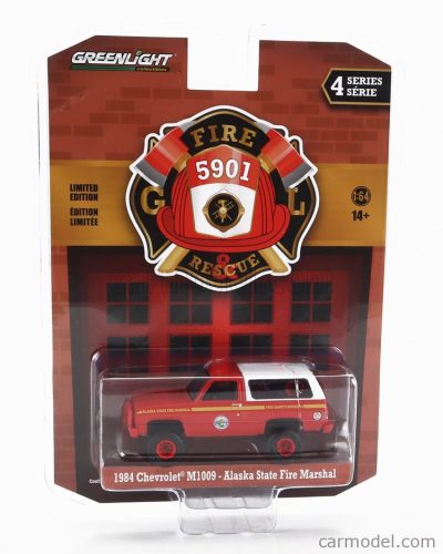 CHEVROLET  M1009 ALASKA STATE FIRE ENGINE 1984  RED WHITE