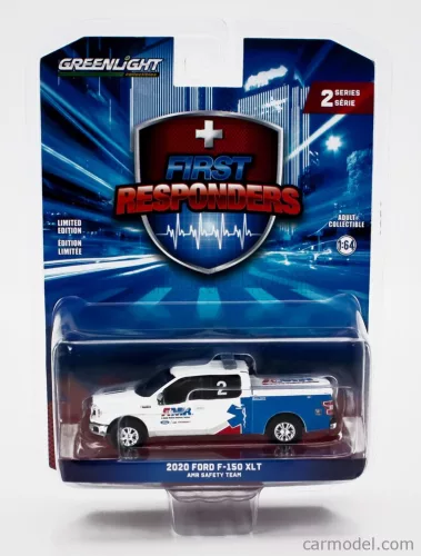 FORD USA  F-150 XLT PICK-UP AMR SAFETY TEAM 2020  WHITE BLUE
