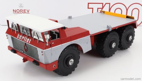 BERLIET  T100 TRUCK 3-ASSI 1959  RED GREY