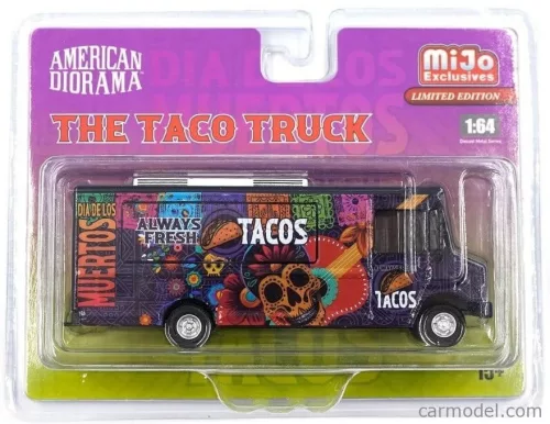 TRUCK  THE VAN TACO FOOD TRUCK 2016  BLACK
