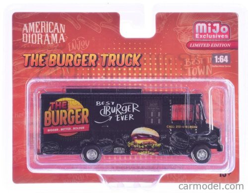 TRUCK  THE VAN BURGER FOOD TRUCK 2016  BLACK