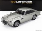 ASTON MARTIN  DB5 1964 - 007 JAMES BOND - GOLDFINGER - MISSIONE GOLDFINGER WITH WEAPONS  SILVER