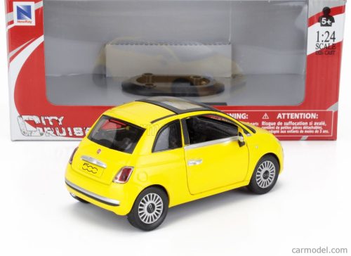 FIAT  NUOVA 500 2007  YELLOW