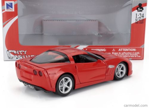 CHEVROLET  CORVETTE C6 GRAND SPORT COUPE 2007  RED
