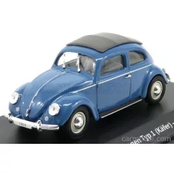 VOLKSWAGEN  BEETLE TYPE I KAFER CABRIOLET CLOSED 1950  BLUE