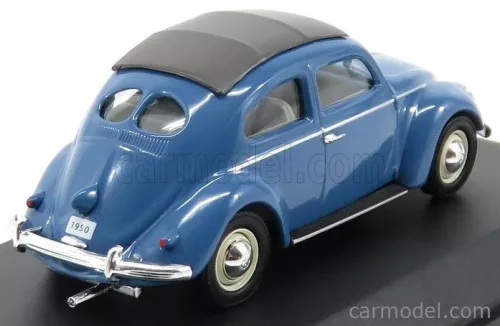 VOLKSWAGEN  BEETLE TYPE I KAFER CABRIOLET CLOSED 1950  BLUE