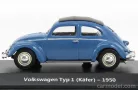 VOLKSWAGEN  BEETLE TYPE I KAFER CABRIOLET CLOSED 1950  BLUE