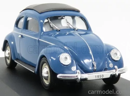 VOLKSWAGEN  BEETLE TYPE I KAFER CABRIOLET CLOSED 1950  BLUE