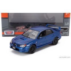 SUBARU  IMPREZA WRX STi 2003 - BLACK WHEELS  BLUE MET