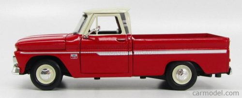 CHEVROLET  C-10 FLEETSIDE PICK-UP 1966  RED IVORY
