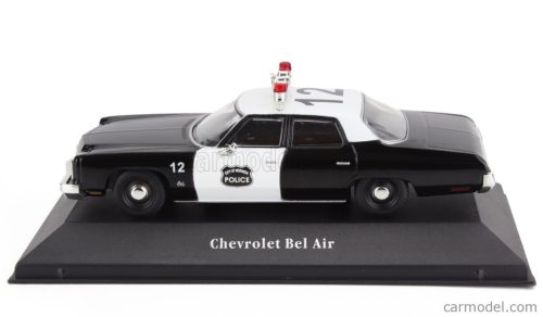 CHEVROLET  BEL AIR POLICE CITY OF NORWICH 1973  BLACK WHITE