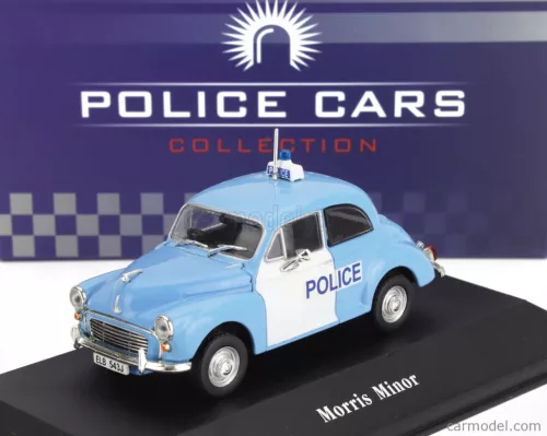MORRIS  MINOR POLICE 1957  LIGHT BLUE WHITE