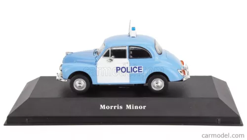 MORRIS  MINOR POLICE 1957  LIGHT BLUE WHITE