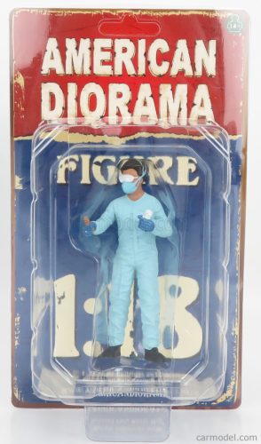 FIGURES  MAN - HAZMAT CREW FIGURE II  LIGHT BLUE
