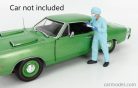 FIGURES  MAN - HAZMAT CREW FIGURE VI  LIGHT BLUE