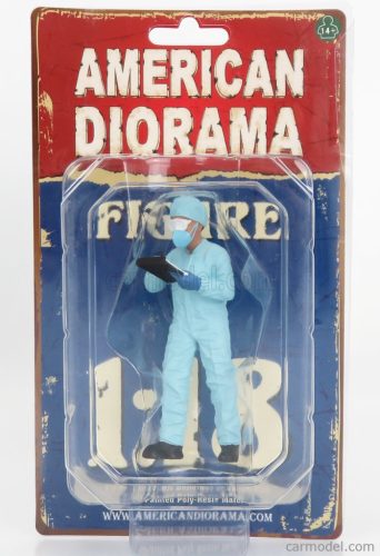 FIGURES  MAN - HAZMAT CREW FIGURE VI  LIGHT BLUE