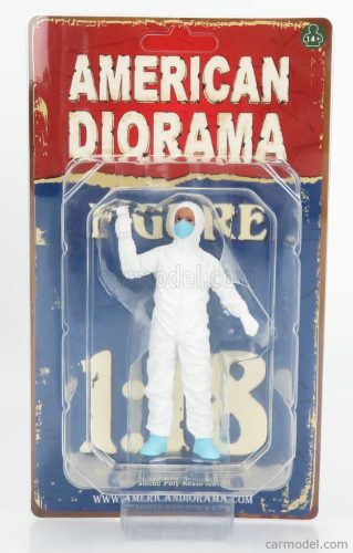 FIGURES  MAN - HAZMAT CREW FIGURE VI  WHITE